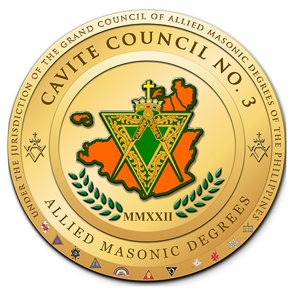 Cavite Council No. 3 Allied Masonic Degrees logo